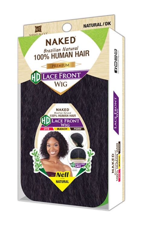 Shake N Go Naked Human Hair Premium Hd Lace Front Wig Nell Beauty Collection