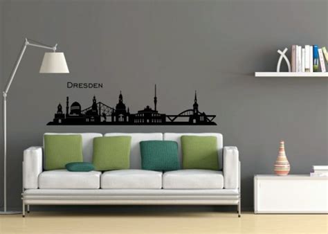 Wandtattoo Skyline Dresden Wandtattooladen De