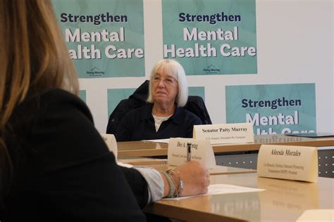 Senator Murray Discusses Mental Health Investments With Tacoma Leaders