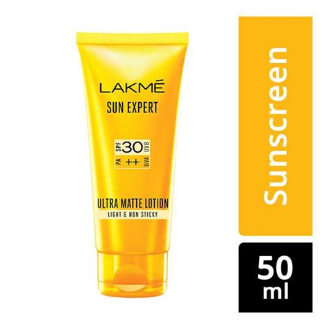 Buy Lakme Sun Expert Spf Pa Ultra Matte Lotion Ml Online At