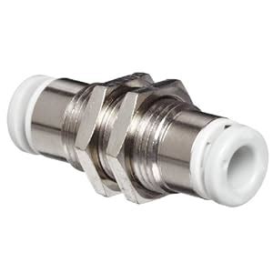 Smc Kq E Nj Nickel Plated Brass Push To Connect Tube Fitting