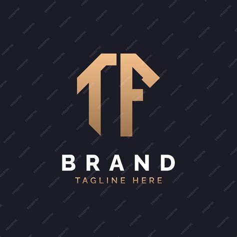 Premium Vector | TF Logo Design Modern Minimal Elegant and Luxury TF
