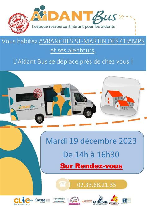 Permanence De L Aidant Bus Lespace Ressource Itin Rant Pour Les