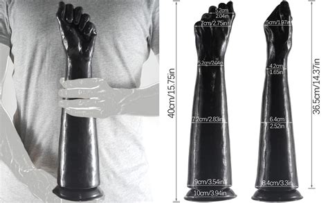 Amazon Super Huge Realistic Hand Dildo Sex Toys For Women Men Black Real Fist