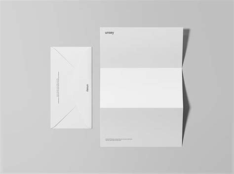 Letterhead & Envelope Mockup