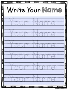 Editable Name Spelling And Tracing Printables Name Tracing Generator