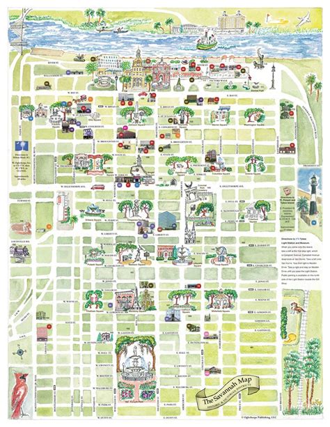 Printable Map Of Savannah Historic District - prntbl ...
