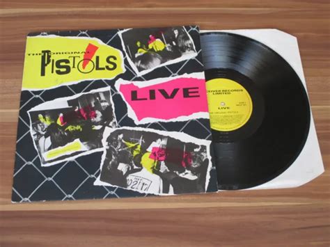 Sex Pistols The Original Pistols Live Uk Receiver Rec Limited 1985