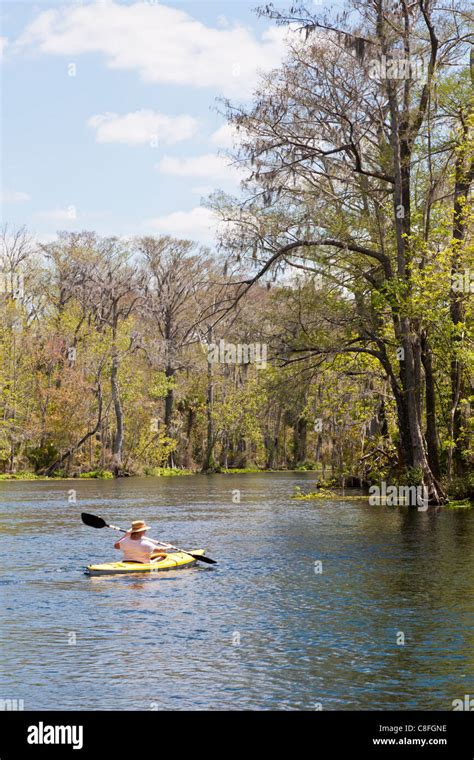 Kayak Florida Springs Hi Res Stock Photography And Images Alamy