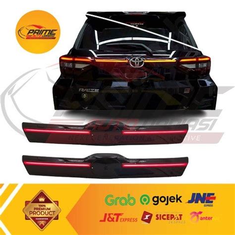 Jual Trunk Lid LED RAIZE ROCKY Cover Bagasi Denga LED 2 Function Di