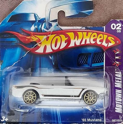 Embalagem Danificada Hot Wheels Motown Metal Mustang Universo Hot Wheels