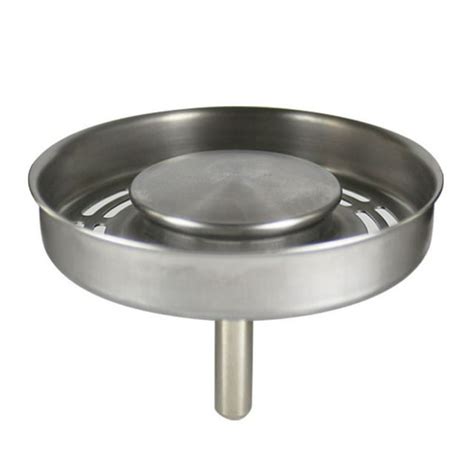 Leak Seal Plug Fittings Efficient Drainage Kitchen Sink Strainer Basket