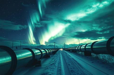 Premium Photo | An astonishing natural phenomenon of the Aurora ...