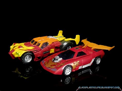 Black Plastic Life Transformers Cloud TFC A03 Hot Rodimus Pictorial Review