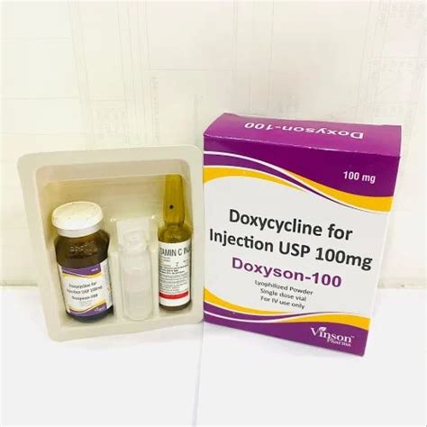 Doxycycline For Injection Usp Mg At Rs Vial Doxycycline