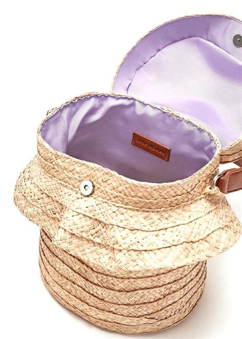 Zara Torebka Koszyk Koszyczek Z Rafii Nude Unikat Oficjalne Archiwum Allegro