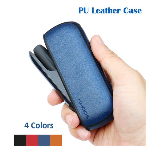 Buy Solid Color Case For Iqos 3 Pu Leather Case For