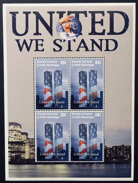 Grenada Gren United We Stand Stamps Sheet V Mnh World Trade