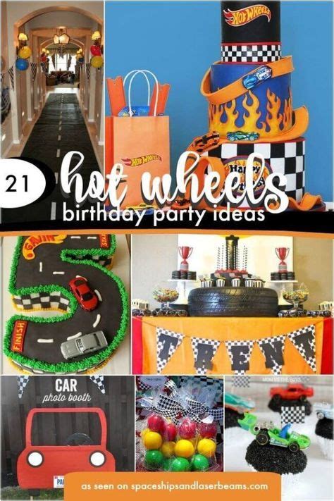 21 Hot Wheels Birthday Party Ideas Including Supplies Decorations And Party Food All The