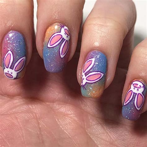 61 Easy And Simple Easter Nail Art Designs StayGlam