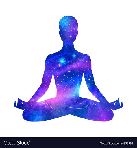 Meditation Royalty Free Vector Image - VectorStock