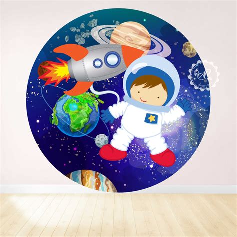 Painel Astronauta Para Imprimir - 7