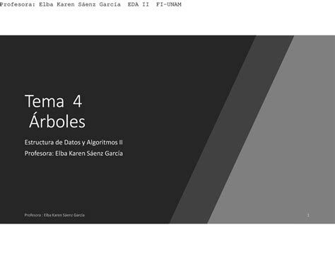 Arbolesparte 1 arboles y grafos Tema 4 Árboles Estructura de Datos