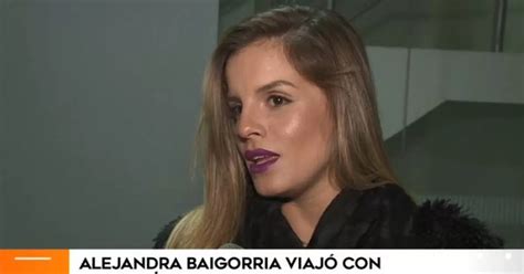 Alejandra Baigorria confirmó que viajó a Argentina con su pareja