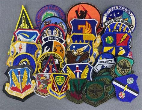 Group Of 30 Us Military Air Force Squadron Patches Matthew Bullock