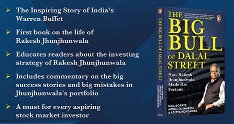 The First Book On The Life Of Rakesh Jhunjhunwala The Big Bull Of