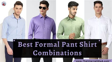 What Are The Different Color Combination For Dress For A Man What P