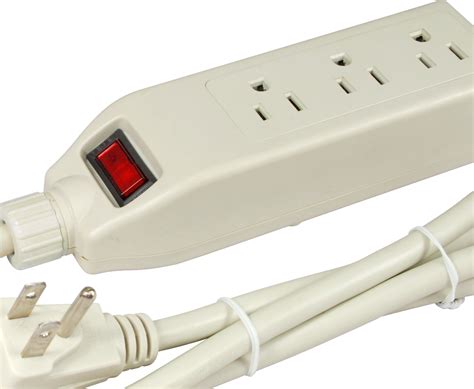 Conntek 55301 Home & Office Power Strip With Circuit Breaker