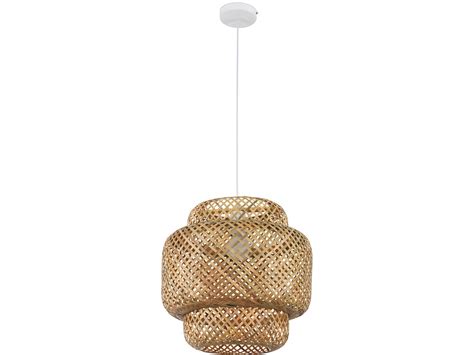 Lampe De Plafond En Bambou Lampe Suspendue Au Stile Boho Bali Kamon