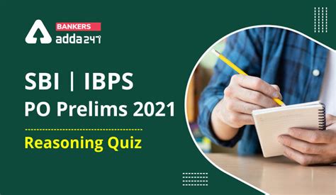 Reasoning Ability Quiz For SBI IBPS PO Prelims 2021 31st October