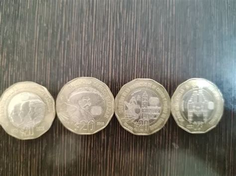 Monedas Conmemorativas Centenario Y Bicentenario Pesos En Venta