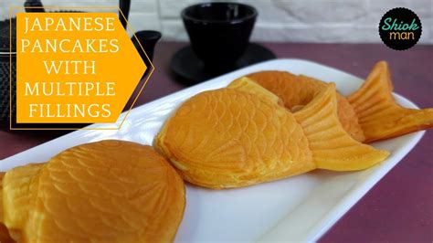 Step By Step Guide To Make Taiyaki Japanese Fish Shaped Pancake Youtube