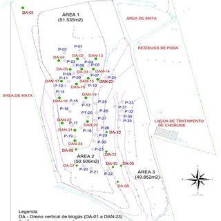 Levantamento Planialtim Trico Simplificado Do Aterro Controlado De