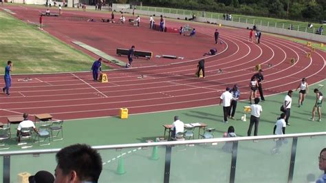 2017 茨城県高校新人陸上 女子4x100mr決勝 Youtube