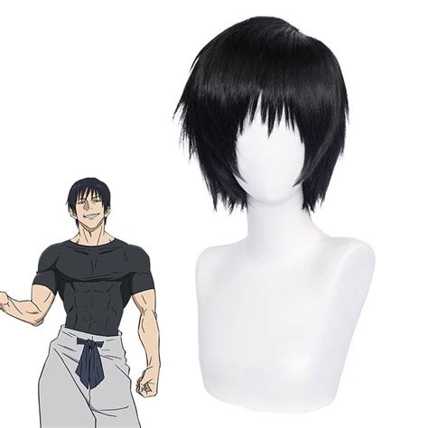 1599 Jujutsu Kaisen Sorcery Fight Toji Fushiguro Cosplay Wig Sorcery