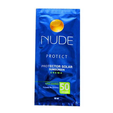 Nude Protector Solar En Crema Spf X Ml