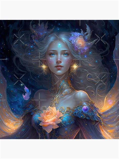 Beautiful Blonde Girl Wearing Magical Dress Sticker For Sale By Juliascutecornr Redbubble