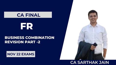 Ca Final Fr Business Combination Revision Part Youtube