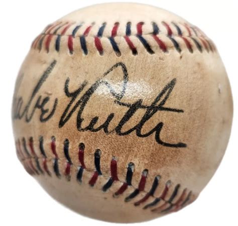 Mavin Babe Ruth Autographed S Baseball Licensed Reproduction Ball