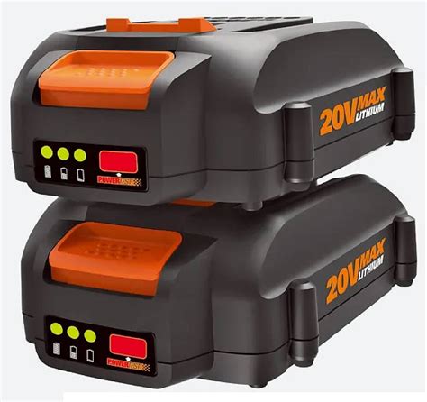 Best Buy WORX WA3575 2 20V Power Share 2 0 Ah Battery 2 Pack WA3575 2