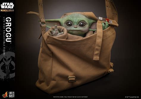 The Mandalorian New Hot Toys Life Size Grogu Figure The Toyark News