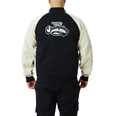 Campera Champion Superfleece Letterman Jacket Hombre