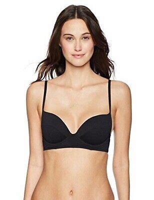 Nwt Rachel Roy Black Honeycomb Xs Underwired Halter Bikini Swim Top