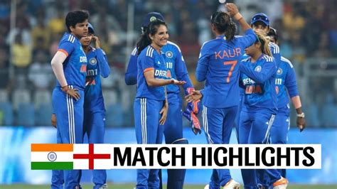 India Women Vs England Women 2nd T20 Match Highlights 2023 Indw Vs