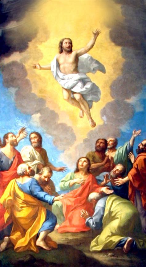 Jesus Ascension Into Heaven