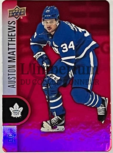 Carte Hockey Dc Auston Matthews L Imperium Du Collectionneur